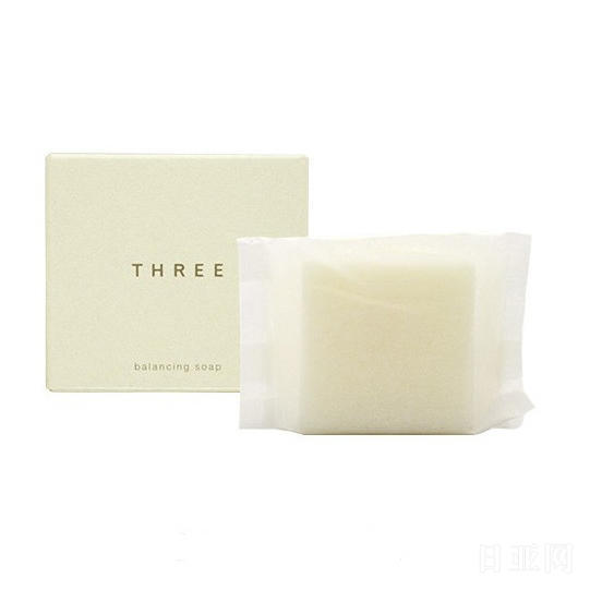 日本THREE balancing soap平衡洁面皂 80g